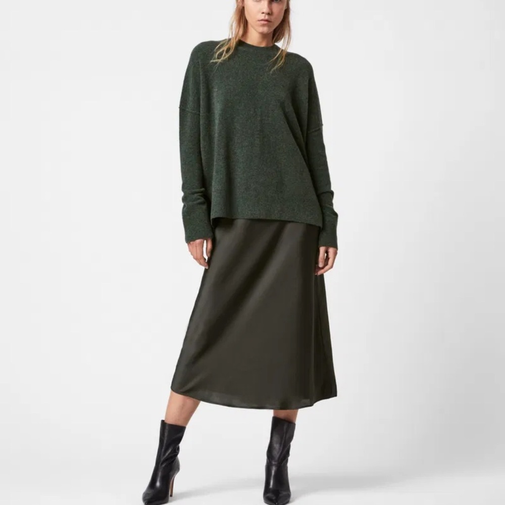 AllSaints Crew Neck Cozy Sweater